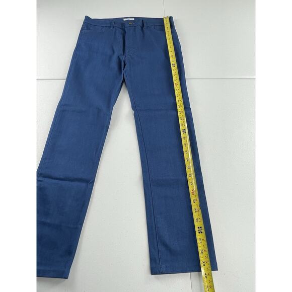 Tom James Blue Delta Smooth Indigo Blue Denim Jeans Size 32X29 Custom Bespoke - Picture 5 of 11